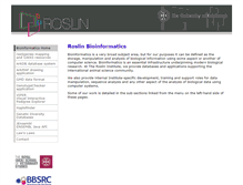 Tablet Screenshot of bioinformatics.roslin.ac.uk